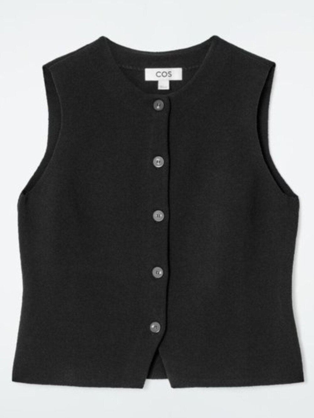 COS Dark Navy Knitted Waistcoat Vest size XS